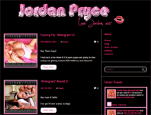 Tablet Screenshot of jordanpryce.co.uk